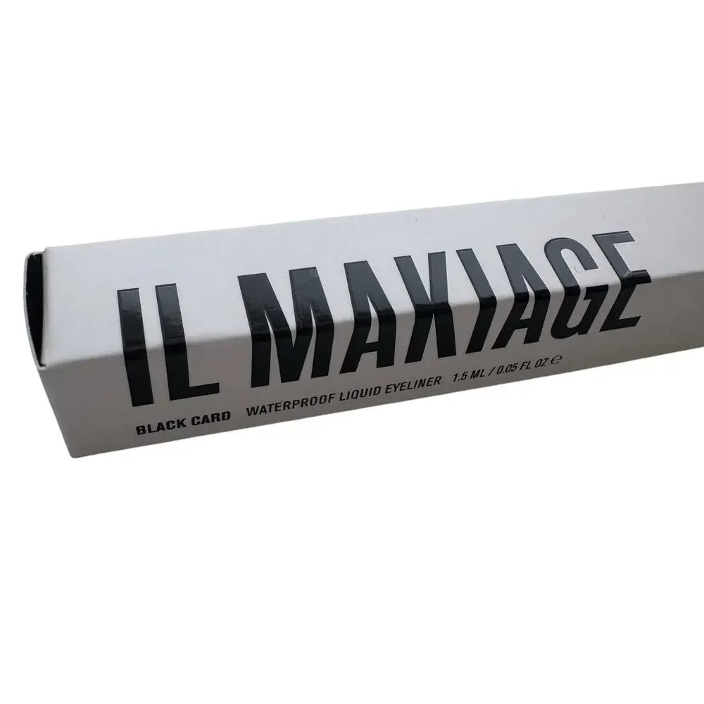 NIB Il Makiage Black Card Waterproof Liquid Eyeliner